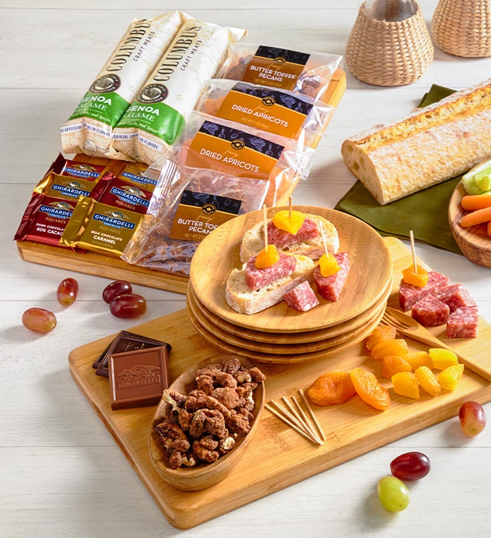 Charcuterie Chocolate and Snacks Board